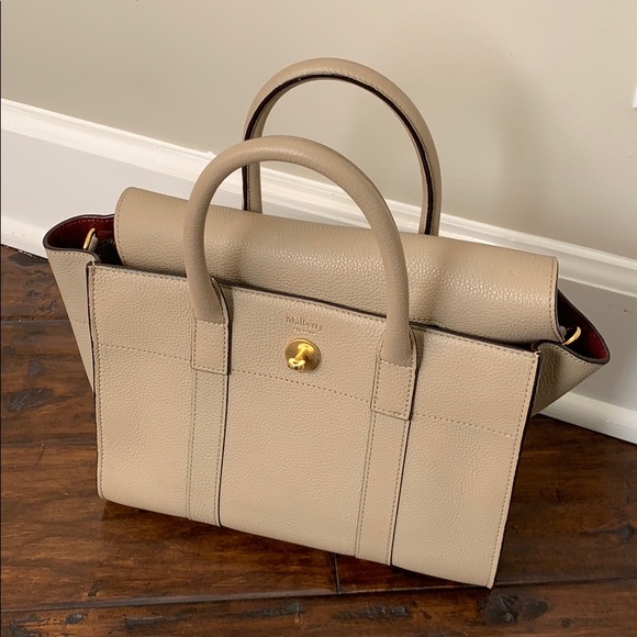 Mulberry Handbags - Small Bayswater Leather Satchel